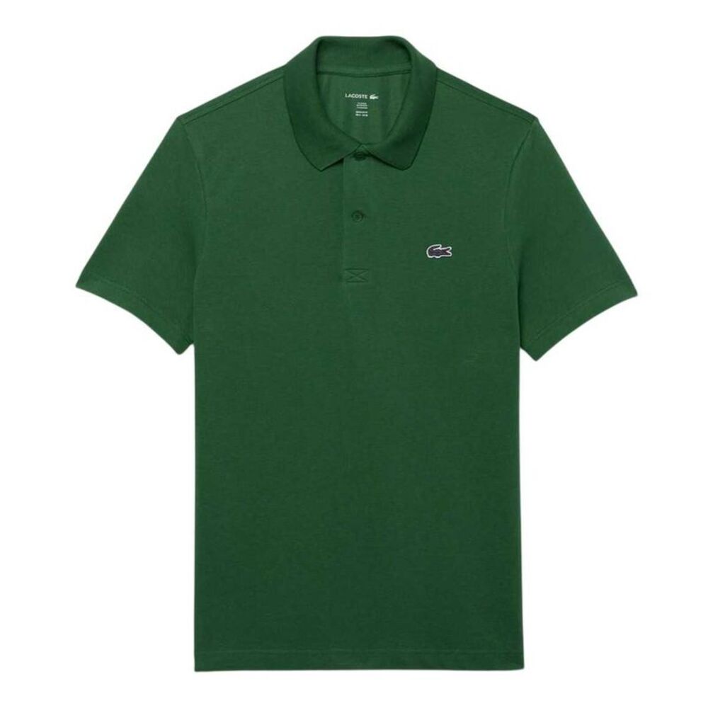 Lacoste Mens Chest Logo Regular Polo Shirt / Dark Green